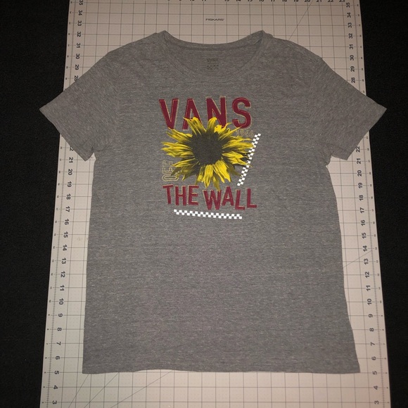 Vans Tops - Vans. Sunflower Short Sleeve Shirt. Size Medium. Gray color.